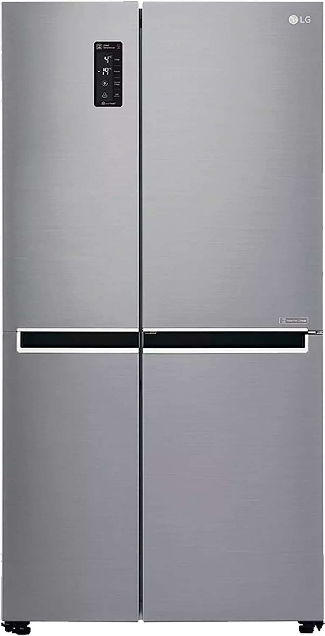 Compare LG 687 L Frost-Free Side-by-Side Refrigerator (GC-B247SLUV ...