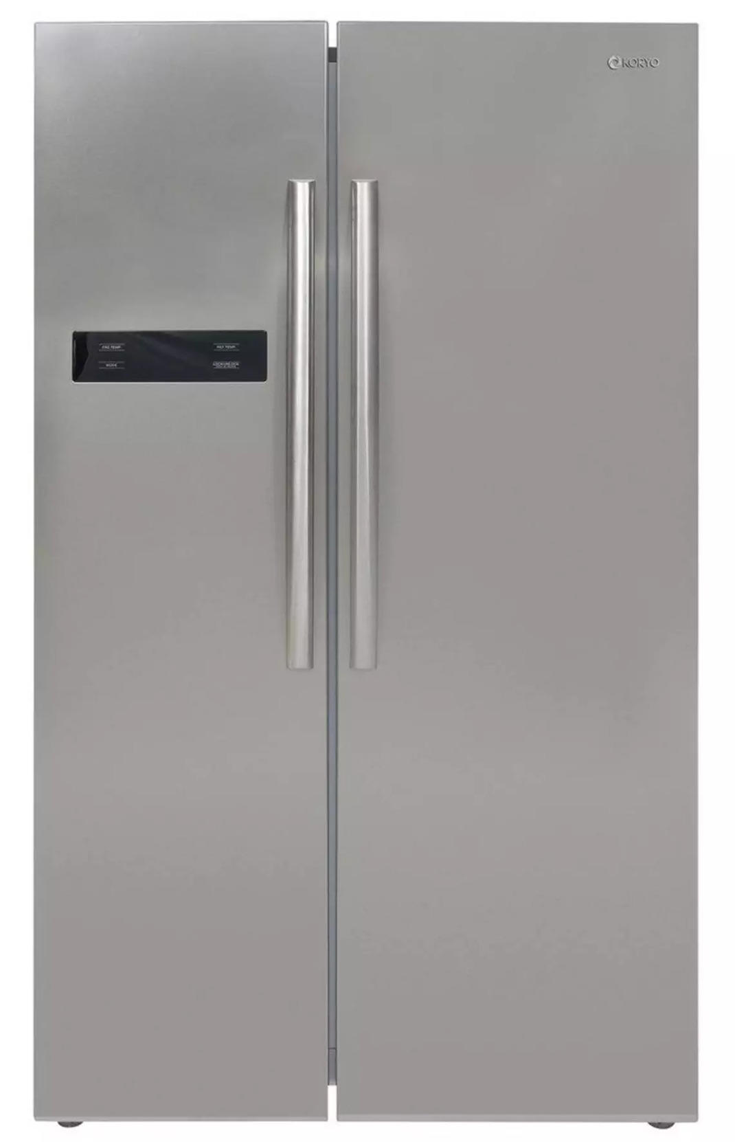 Compare Koryo 584 L Side By Side Refrigerator (KSBS605INV, Silver) vs ...