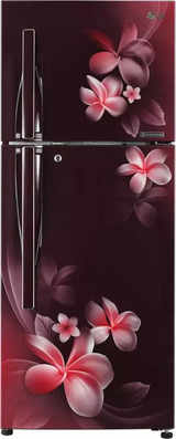 LG 308 L Scarlet Plumeria, GL-T322RSPN Frost Free Double Door 4 Star Refrigerator
