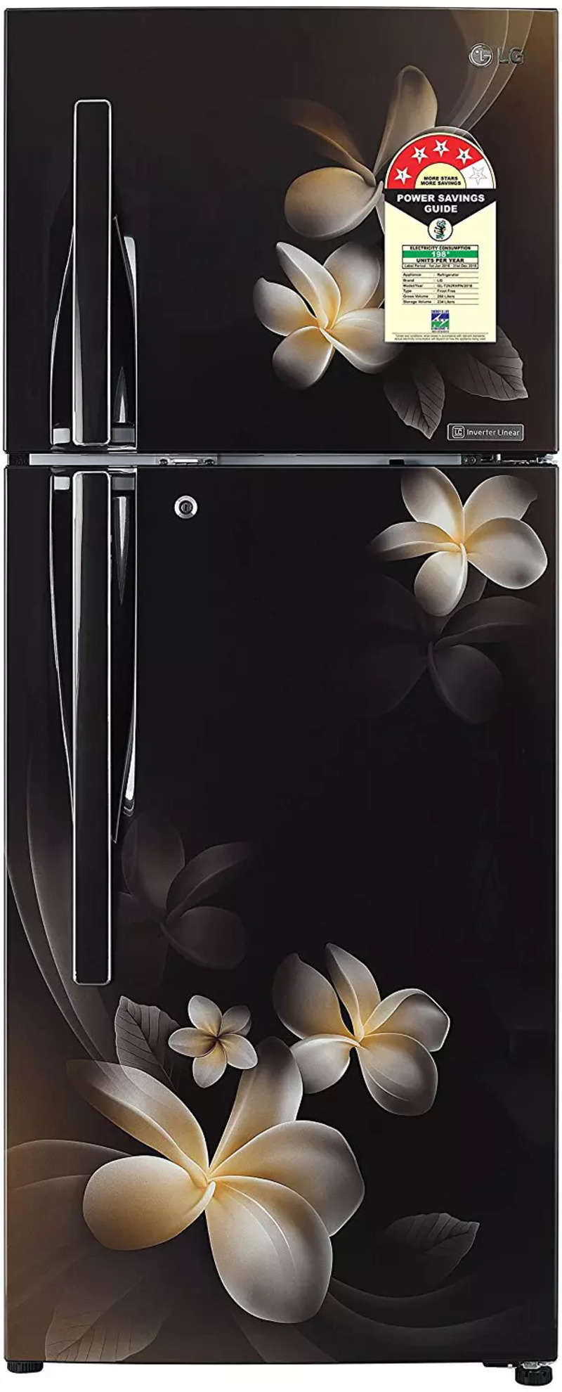 lg double door fridge 260 ltr 4 star