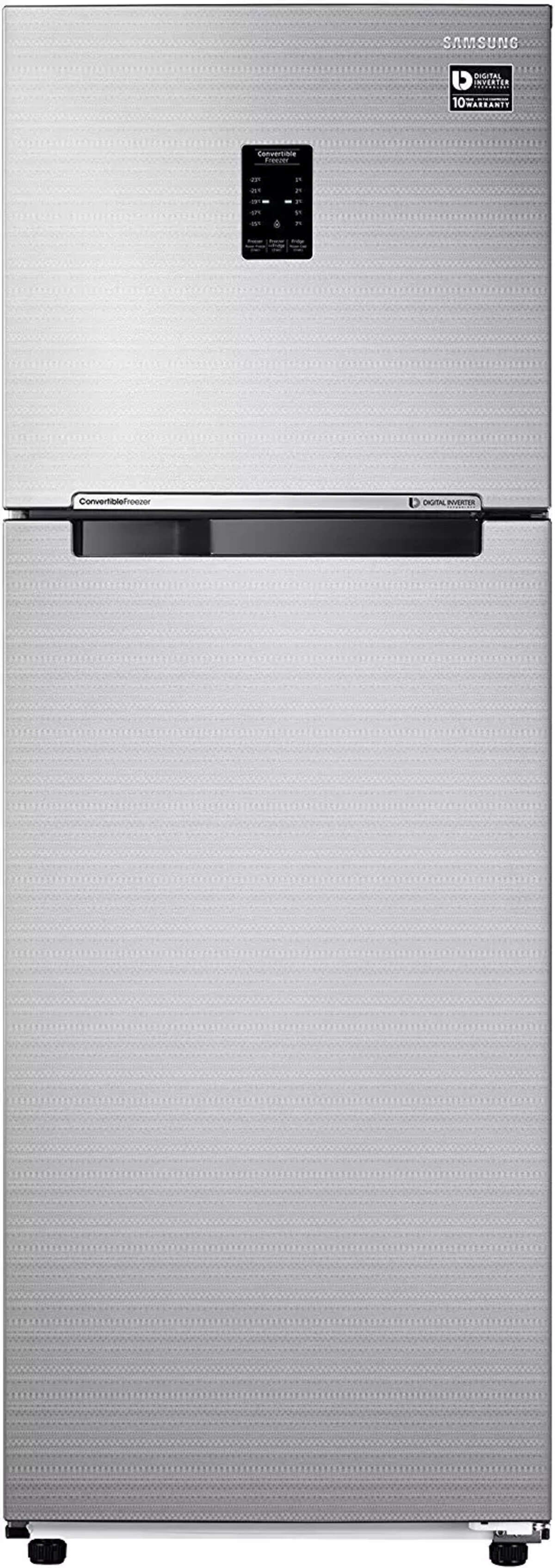 samsung 275l 3 star frost free double door refrigerator