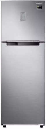 Samsung 275 L Frost Free Double Door Top Mount 3 Star Refrigerator (Elegant Inox, RT30N3723S8-NL/RT30N3723S8-HL)