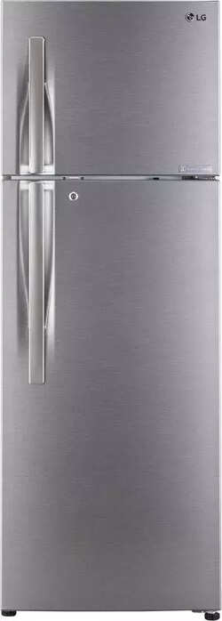 lg 260 l frost free double door 3 star refrigerator