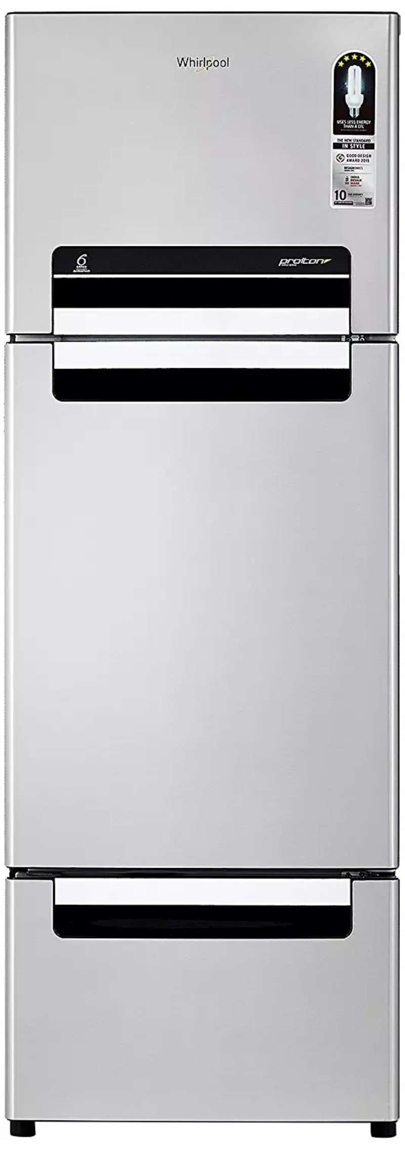 whirlpool refrigerator 240l