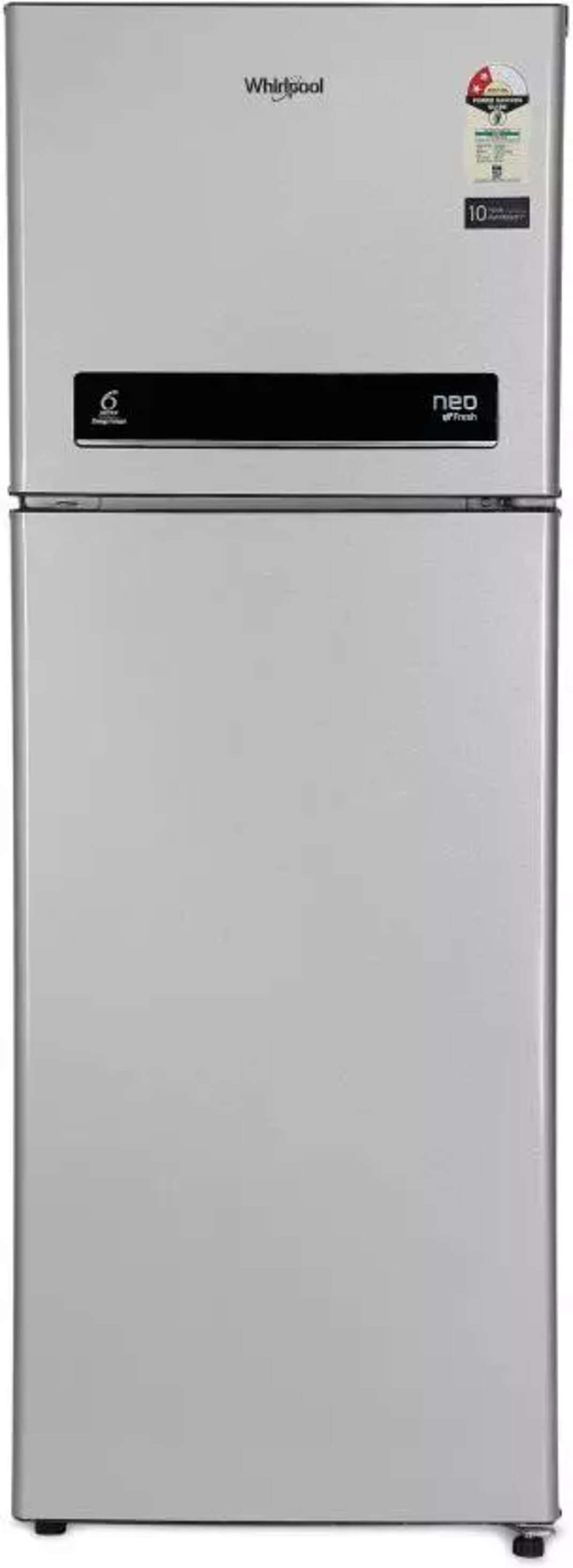 Compare Whirlpool 265 L Frost Free Double Door 2 Star Refrigerator
