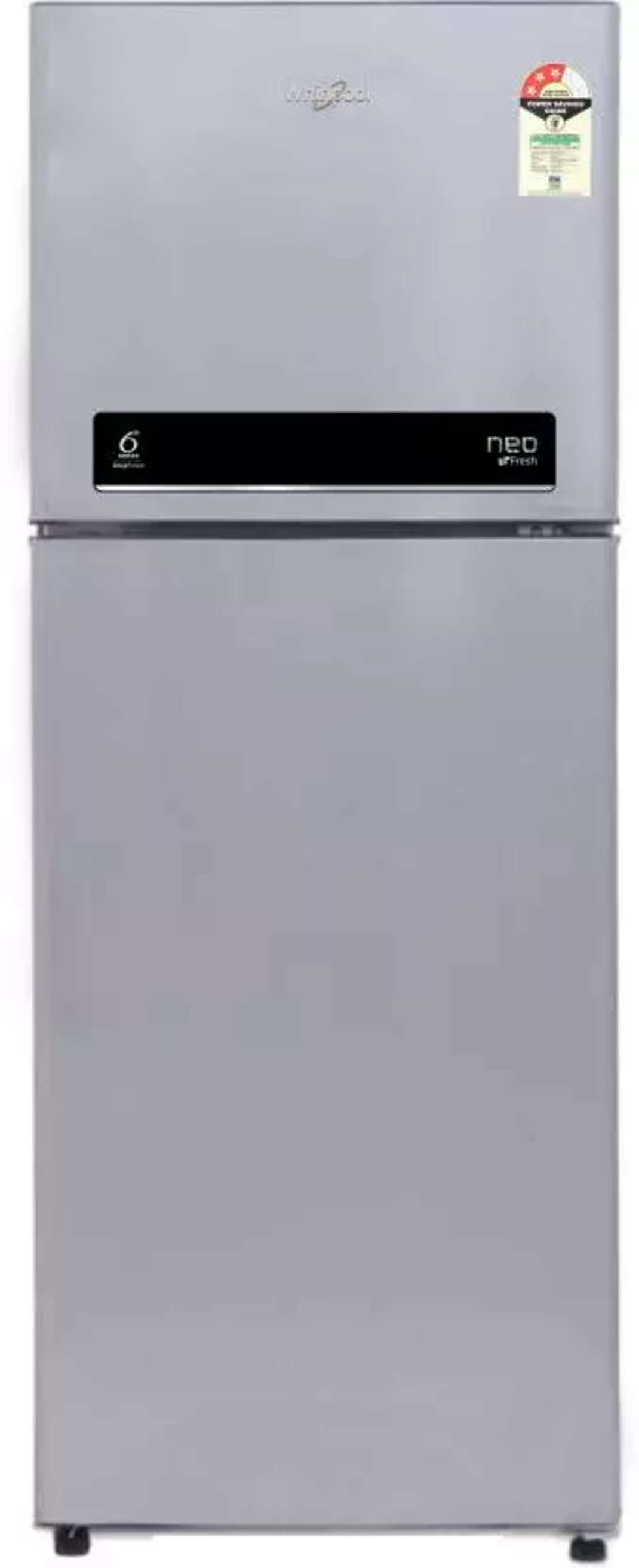 Compare Whirlpool 265 L Frost Free Double Door 3 Star Refrigerator (Swiss Silver, Neo DF278 PRM