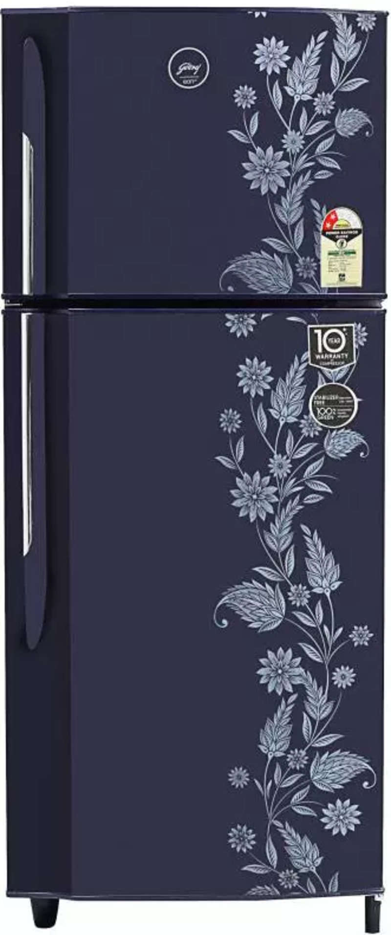 godrej 255 l frost free double door 2 star refrigerator