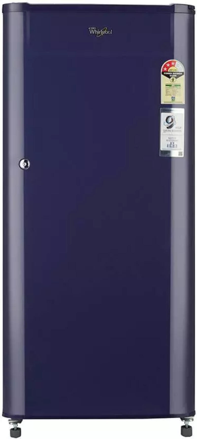Whirlpool 190 L Direct Cool Single Door 3 Star Refrigerator (Blue