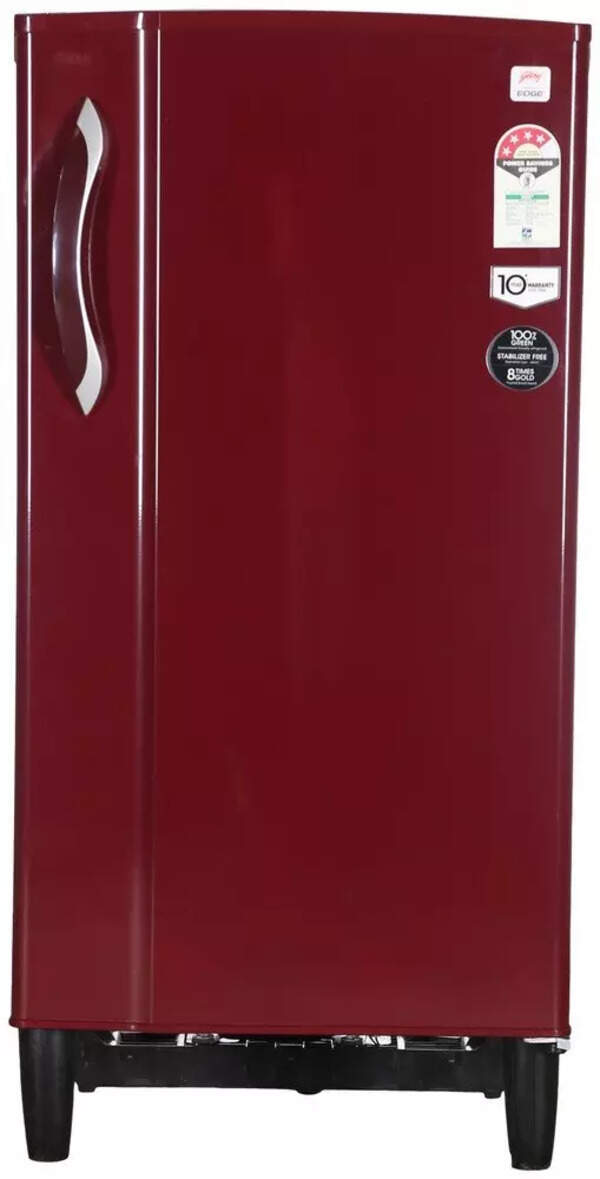 Godrej 185 L 4 Star DirectCool Single Door Refrigerator (RDEdge185E2H4.2, Wine Red) Photo