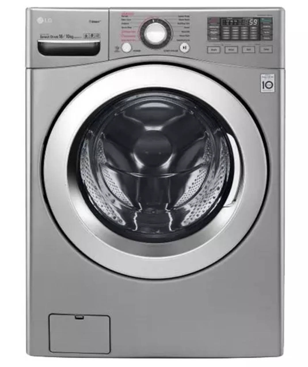 Compare LG F0K2CHK2T2 18Kg/10Kg Washer Dryer (Stainless Steel) vs ...