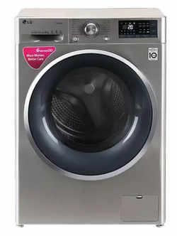 LG FHT1408SWS 8 kg Front Load Fully Automatic Washing Machine (STS-VCM)