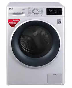 LG FHT1007SNL 7 kg Front Loading Fully Automatic Washing Machine (Luxury Silver)
