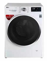 LG FHT1208SWW 8 kg Front Loading Fully Automatic Washing Machine (Blue White)