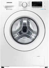 Samsung 8 Kg Inverter Fully Automatic Front Load Washing Machine with In-built Heater White (WW80J4243MW/TL)