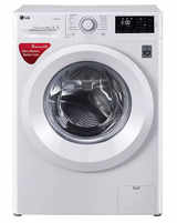 LG FHT1006HNW 6 kg Front Loading Fully Automatic Washing Machine (Blue White)