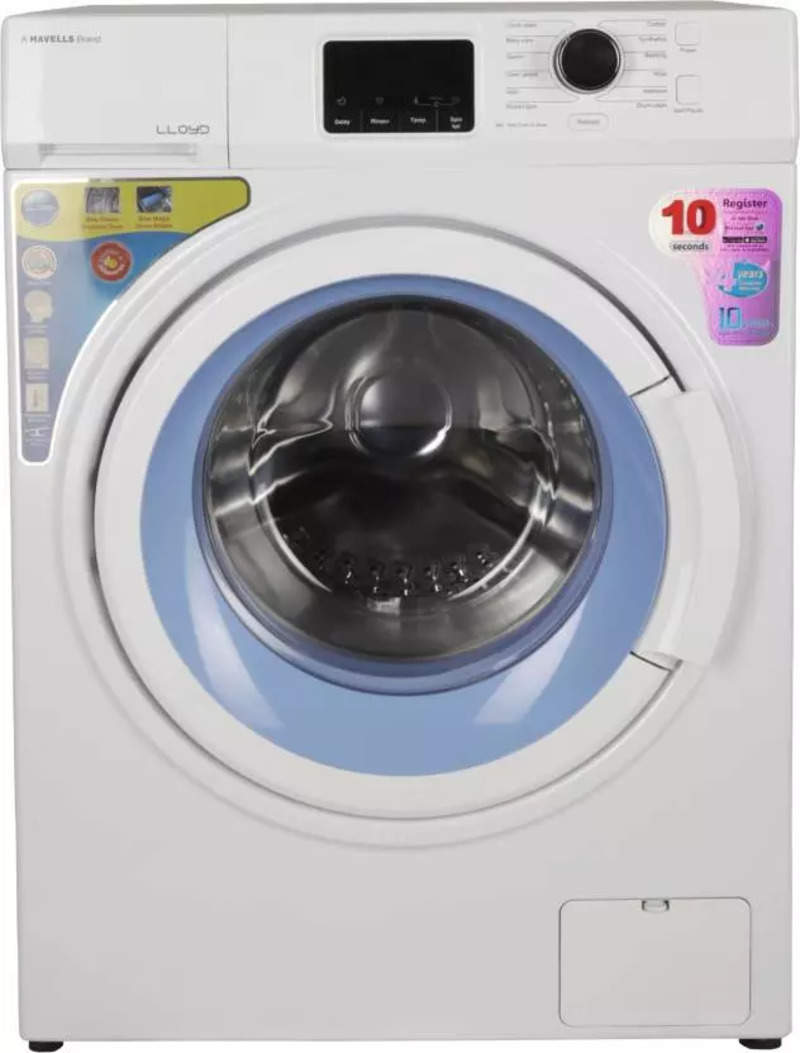 lloyd 7 kg fully automatic front load washing machine lwmf70