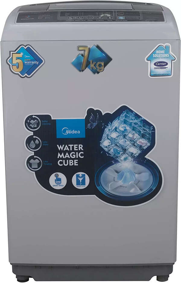 Midea 7 Kg Fully Automatic Top Loading Washing Machine (MWMTL070MWO