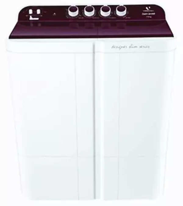 Videocon VS75Z13 7.5 Kg SemiAutomatic Top Load Washing Machine (White