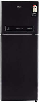 Whirlpool 340 L 4 Star Double Door Frost-Free Refrigerator (IF INVÂ 355 ELT, Caviar Black, Inverter Compressor)