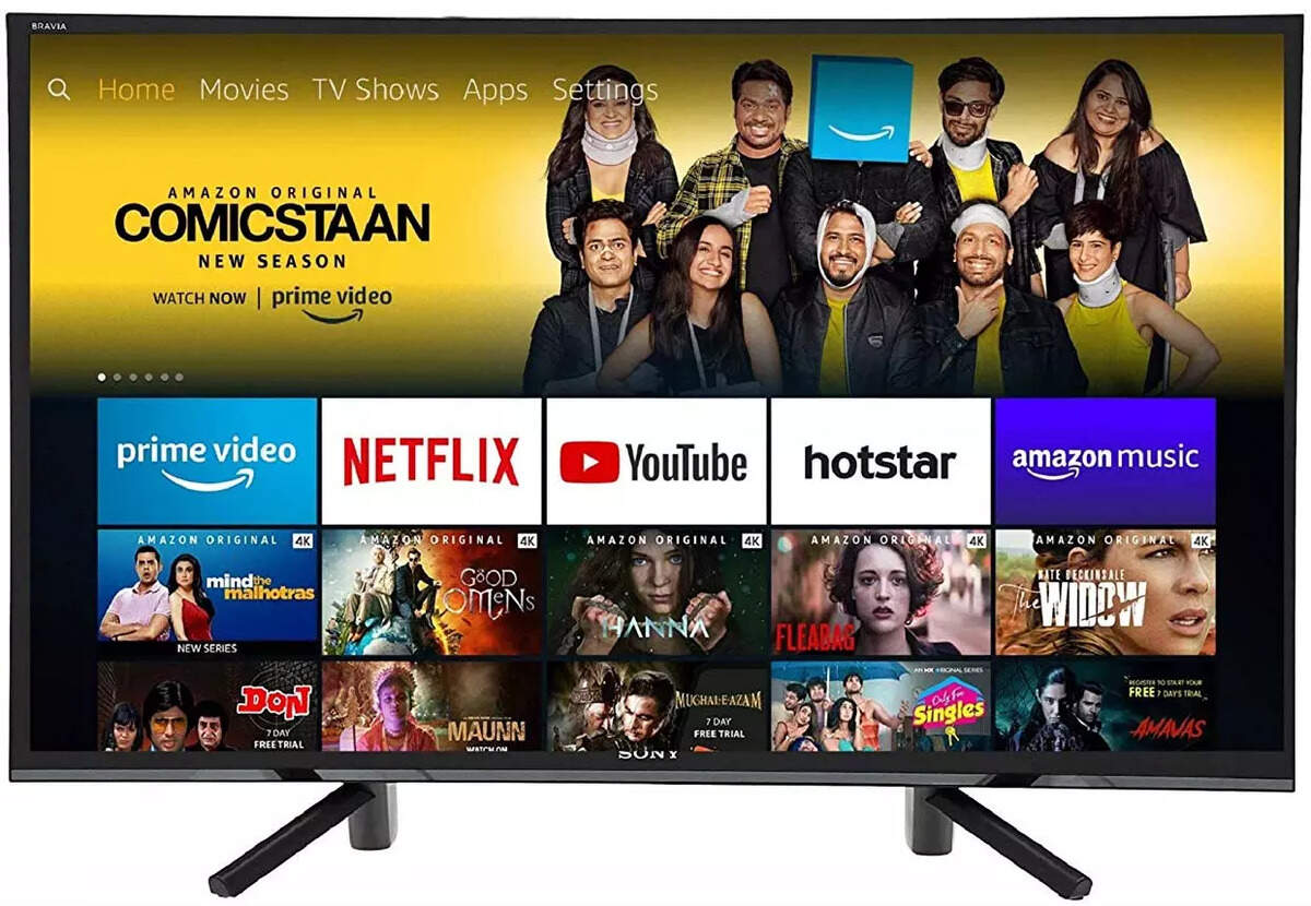 LED TV with Amazon Fire TV Stick 