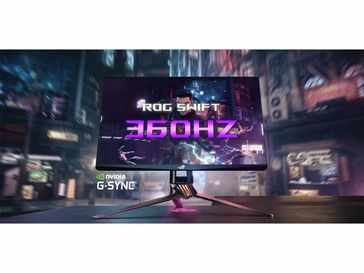 The Asus Rog Swift 360Hz offers 360Hz refresh rate and NVIDIA G-Sync support