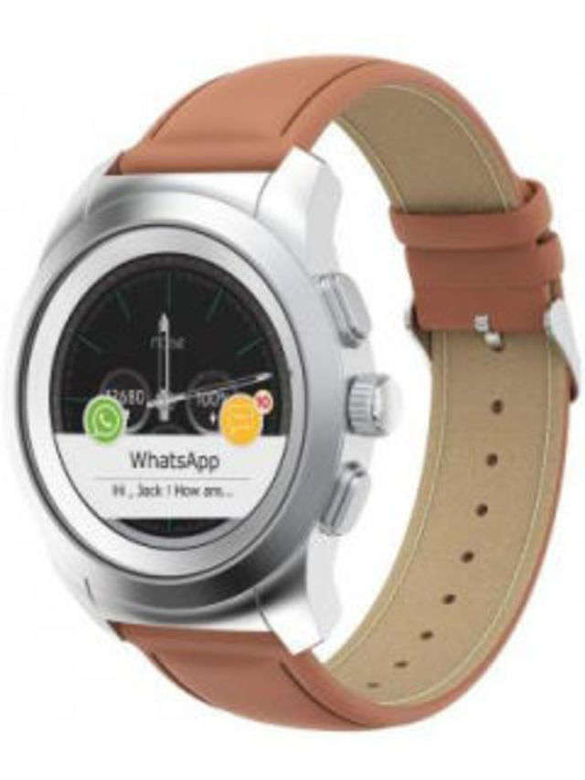 noise noisefit fusion hybrid smart watch with milanese strap