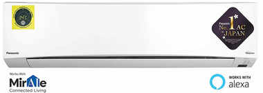 panasonic cu nu18wkyw 1.5 ton 5 star inverter split ac