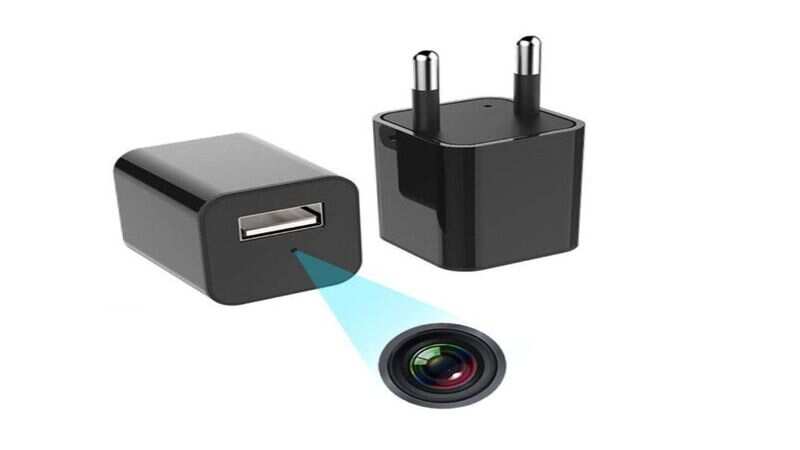 hidden socket camera
