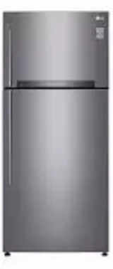 LG 547 Litres Double Door Frost Free Refrigerator With Hygiene Fresh+™, New Inverter Linear Compressor with Door Cooling+™, Smart Diagnosis™ System GN-H702HLHQ