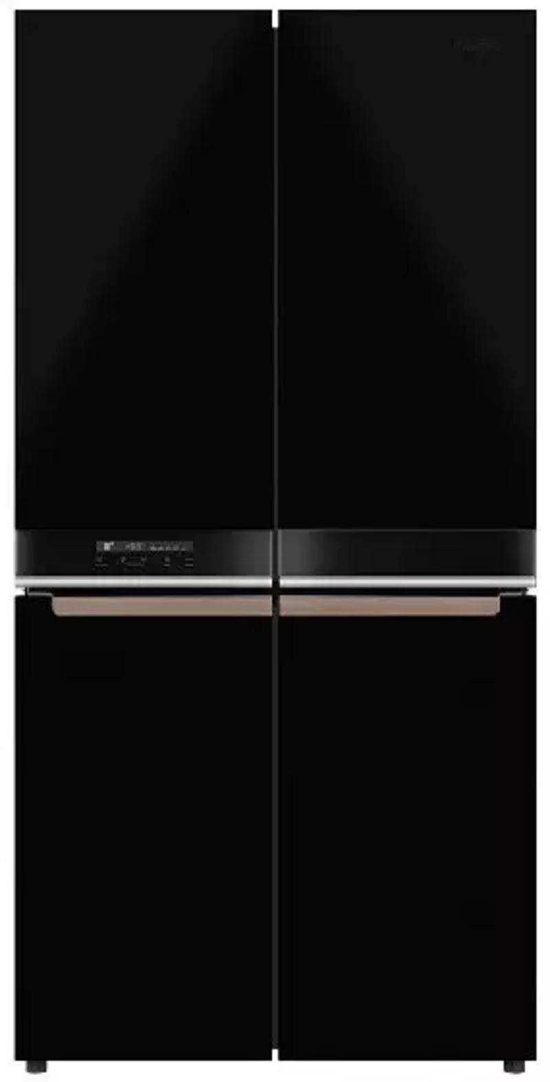 whirlpool refrigerator with glass door