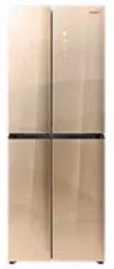 Whirlpool W Series 460 L Four Door Frost Free Refrigerator(6th Sense CloudFresh Technology, Crystal Gold, 10 Years Warranty )