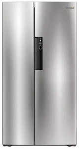 Whirlpool W Series 605 L Side By Side Frost Free Refrigerator(6th Sense CloudFresh Technology, Sterling Steel, 10 Years Warranty )