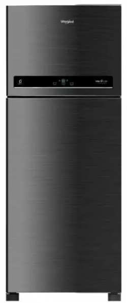 Whirlpool IntelliFresh 440 L Frost Free Double Door Refrigerator(5 In 1 Convertible Freezer, Inverter Compressor, Steel Onyx, 3 Star, 10 Years Warranty )
