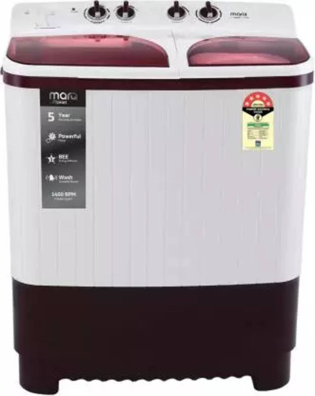 marq washing machine 7.5 kg price