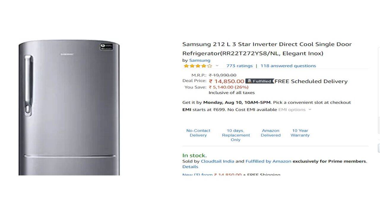 samsung rr22m272zs8