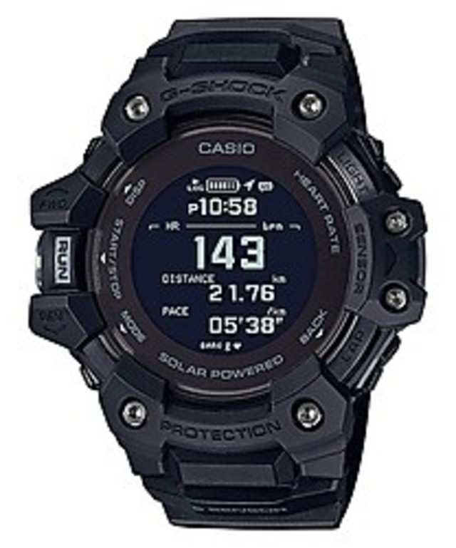 Casio G Shock Black Smartwatch G Squad Series For Men With Heart Rate Monitor Gps Function Solar Powered Gbd H1000 Price In India Full Specifications 11th Dec 21 At Gadgets Now