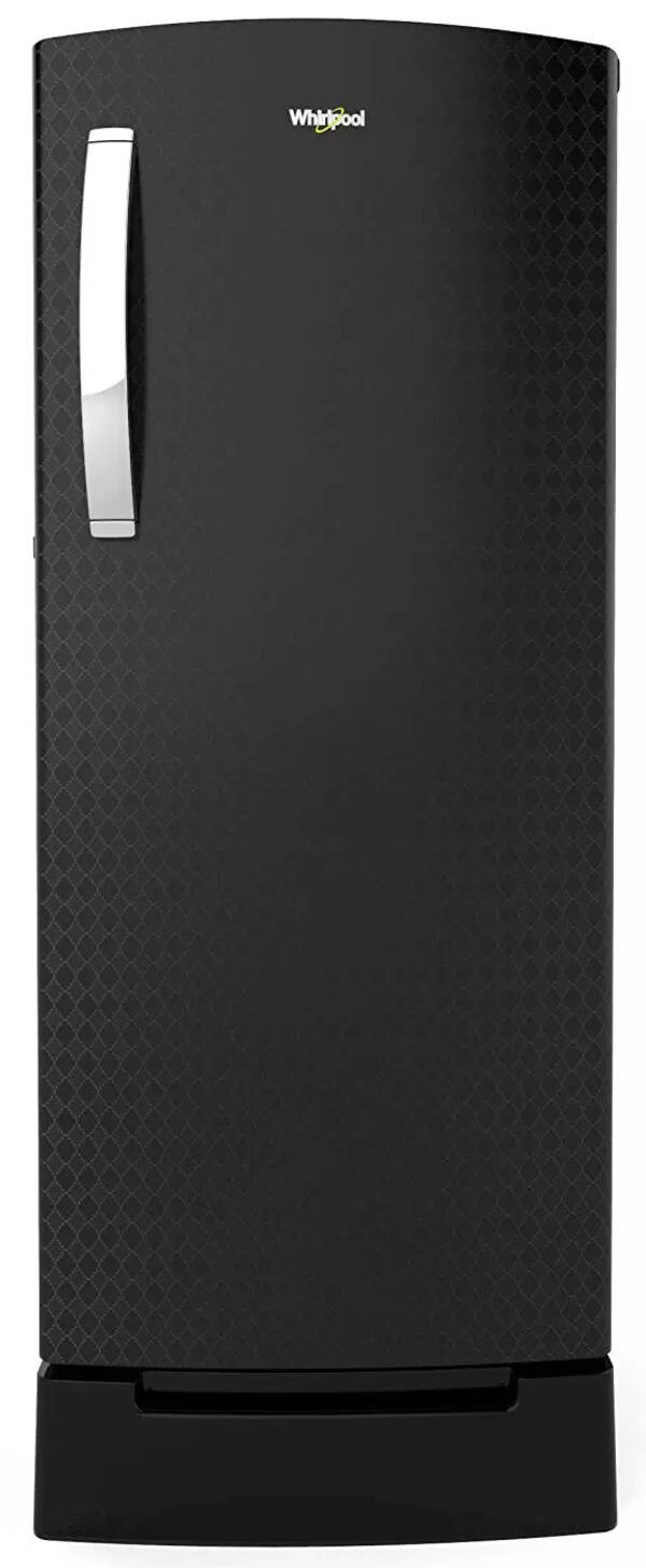 Whirlpool 215 IMPRO ROY 4S INV ARGYLE BLACK 200 L Single Door 4 Star