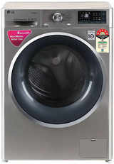 LG FHT1408ZWS 8.0 Kg Fully Automatic Front Load Washing Machine with Steam & TurboWash Technology
