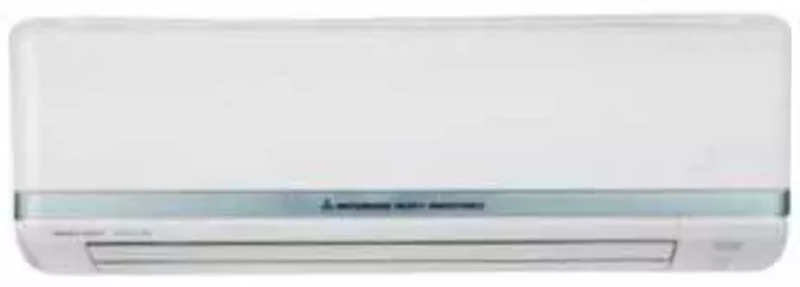 mitsubishi 1.5 ton 1 star split ac srk18cs s6 white