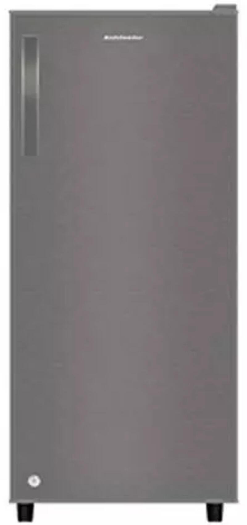 KELVINATOR KRDA210HSP 190 L SINGLE DOOR REFRIGERATOR HAIRLINE SILVER