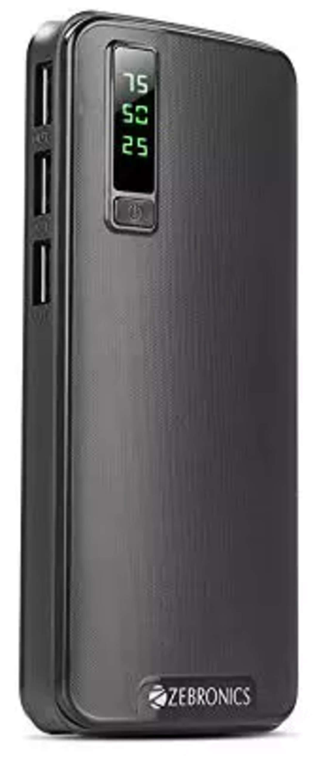 Compare Zebronics ZEBMC10000PD 10000mAH Lithium Ion Power Bank (Black