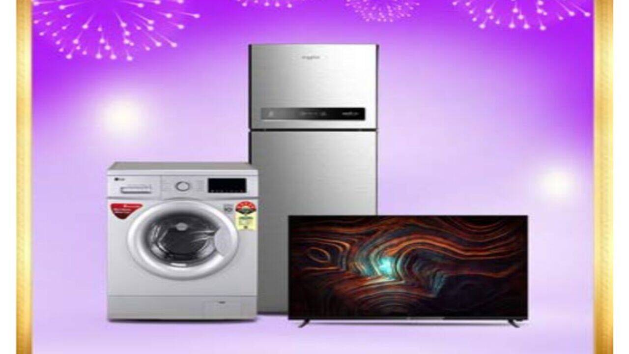 Amazon sale: Up to 55% discount on washing machines, refrigerators and ACs | Gadgets Now Amazon sale: Up to 55% discount on washing machines, refrigerators and ACs | Gadgets Now