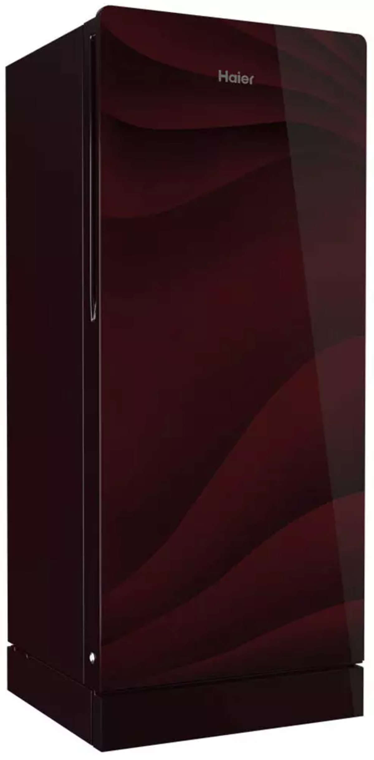 haier refrigerator single door glass