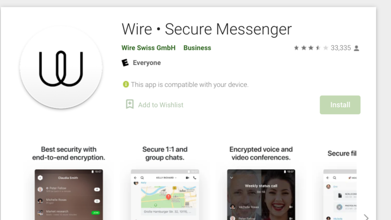 Wire is another WhatsApp alternative you can chat on even without a ...