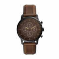 Fossil Hybrid HR FTW7008 42 mm TFT Brown Price in India, Full