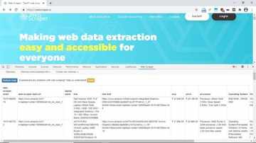 website data extractor online