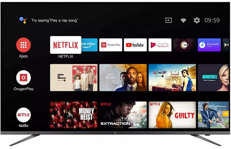 OnePlus 55-Inch U Series 4K LED Android TV (55U1) Share Online at Best  Prices in India (9th Feb 2024) at Gadgets Now