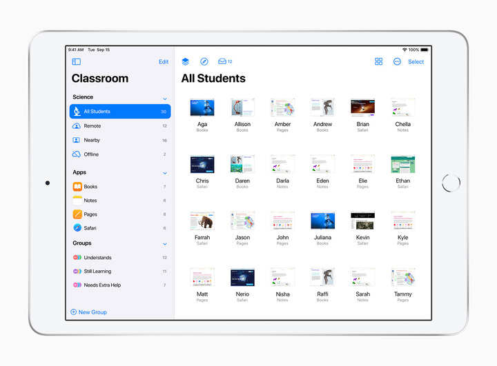 apple classroom app overview