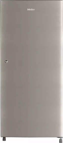Haier Single Door 195 Litres 5 Star Refrigerator Titanium Steel HED-20FSS