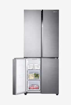 Samsung French Door 580 Litres 2 Star Refrigerator Refined Inox Rf57a5032s9 Price Full Specifications Features 14th Oct 22 At Gadgets Now
